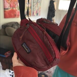 Patagonia Red Belt Bag Compact and Durable